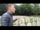 Etaples-sur-Mer : Quentin Poisson fait la visite du cimetière militaire.