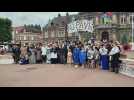 Inauguration de l'ascenseur à bateaux des Fontinettes à Arques