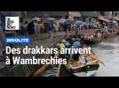 Des drakkars arrivent à Wambrechies