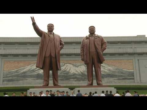 North Koreans pay tribute to Kim Il Sung ahead of nation founder's death anniversary