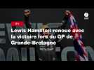 VIDÉO. F1. Lewis Hamilton renoue avec la victoire lors du GP de Grande-Bretagne