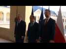 French Defence Minister meets his German and Polish counterparts