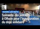 70 judokas à Olhain pour l'inauguration du dojo solidaire
