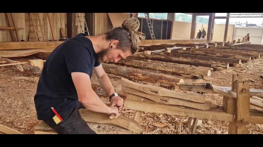 Vidéos La Mora, un chantier qui reconstruit le bateau de Guillaume Le