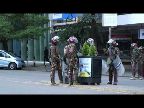 Police deployed in Nairobi ahead of rally against tax plans