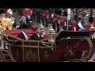 Carriage procession takes Japanese emperor to Buckingham Palace on UK state visit