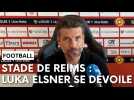 Première conférence de presse de Luka Elsner nouvel entraîneur du Stade de Reims