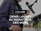 La prestation de l'acteur français Denis Lavant à Toulouse pour le marathon des mots