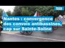 VIDÉO. Direction Sainte-Soline : convergence des convois vélos anti bassines à Nantes