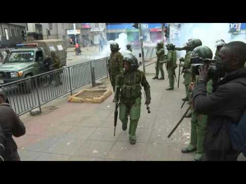 Heavy security response after calls for anti-government protests in Kenya