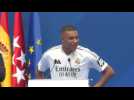 VIDÉO. Kylian Mbappé officiellement présenté par le Real Madrid au Santiago Bernabéu