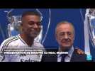 Real Madrid : Kylian Mbappé accueilli en grande pompe au stade Bernabéu