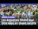 Copa America : Les Argentins entonnent un chant raciste visant les joueurs français