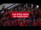 Les infos sport du week-end du 13 juillet