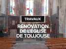 Travaux de rénovation d'une église dans le Gers