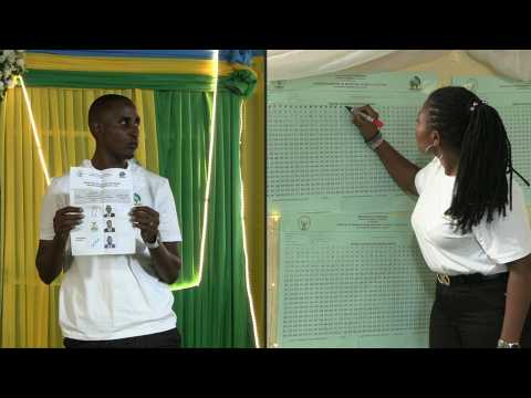 Counting begins in Rwanda election