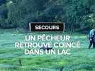 Un pêcheur se retrouve coincé dans un lac près de Tarbes