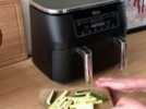 Frites de courgettes au air fryer
