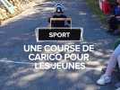 Une course en bolide de bois en Ariège