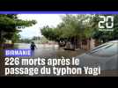 226 morts et 77 disparus en Birmanie après le passage du typhon Yagi #Shorts