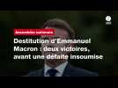 VIDÉO. Destitution d'Emmanuel Macron : deux victoires, avant une défaite insoumise