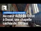 Au coeur du lycée Corot de Douai, une chapelle cachée de 180 ans en cours de restauration