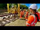 VIDÉO. Trois jours de travaux sur la ligne SNCF Paris-Granville, à Villedieu-les-Poêles