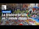 La Braderie de Lille en 1 minute chrono