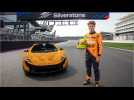 Lando Norris, star de McLaren, prend le volant d'une supercar construite en briques LEGO