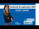 La Minute info de L'Indépendant du vendredi 20 septembre 2024