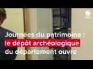 VIDÉO. Le dépôt archéologique du Maine-et-Loire ouvre ses portes pour les Journées du patrimoine