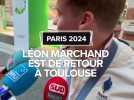 Léon Marchand est de retour à Toulouse, il se confie sur sa nouvelle vie