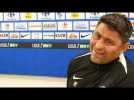 Conf' de presse. Oswald Tanchot avant Martigues - GF38