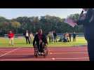 La double championne paralympique Léa Bayekula mise à l'honneur au stade Fallon