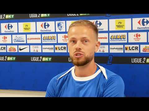 Conf' de presse. Dante Rigo avant GF38 - Martigues