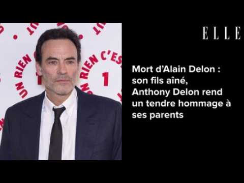 VIDEO : Mort d?Alain Delon : son fils an, Anthony Delon rend un tendre hommage  ses parents