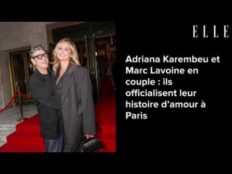 VIDEO : Adriana Karembeu et Marc Lavoine en couple : ils officialisent leur histoire d?amour  Paris