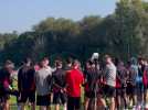 Entraînement du RC Lens : l'anniversaire de Kevin Danso