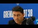 Conf' de presse. Oswald Tanchot avant GF38 - SM Caen