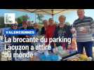 La foule ce dimanche à la brocante du parking Lacuzon à Valenciennes