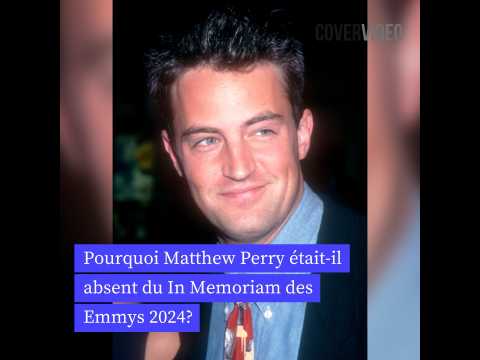 VIDEO : Pourquoi Matthew Perry tait absent du In Memoriam des Emmys 2024