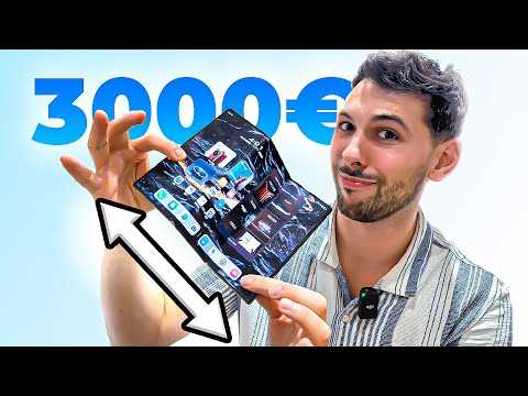 Le PREMIER smartphone qui se PLIE en 3 ! Prise en main Huawei Mate XT