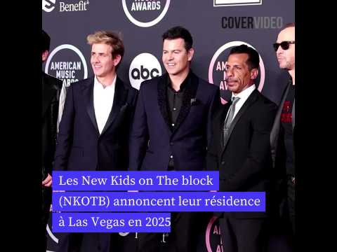 VIDEO : Les New Kids on The block annoncent leur rsidence  Las Vegas en 2025