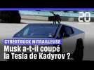 Elon Musk a-t-il coupé à distance le cybertruck (mitrailleuse) de Kadyrov ?