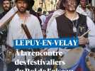 À la rencontre des festivaliers du Roi de l'oiseau au Puy-en-Velay