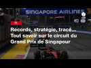 VIDÉO. F1. Records, stratégie, tracé... Tout savoir sur le circuit du Grand Prix de Singapour