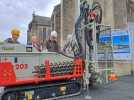 Couthures-sur-Garonne. Travaux de sauvtage de l'église Saint-Léger