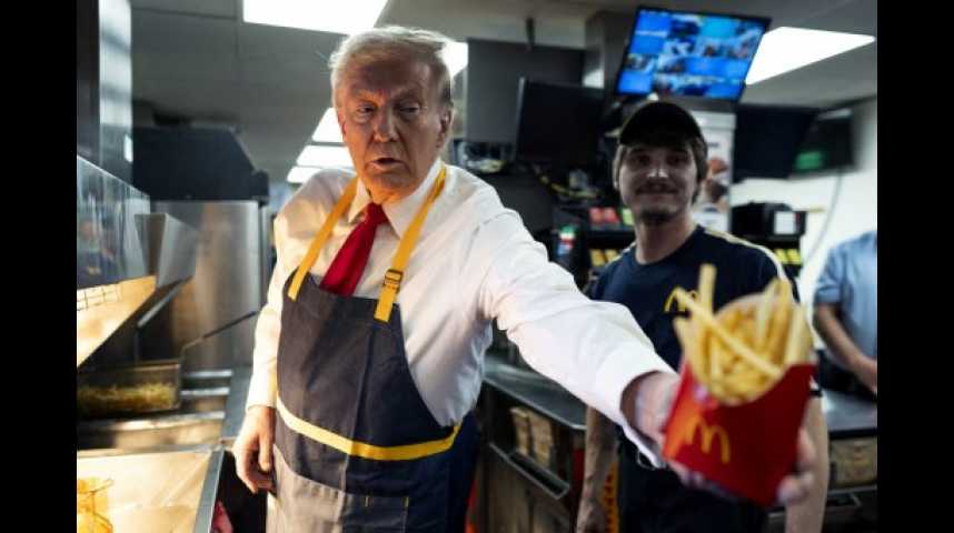 Pourquoi Donald Trump s'est retrouvé à faire des frites chez McDonald’s