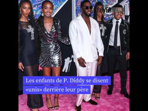 VIDEO : Les enfants de P. Diddy se disent unis dans leur soutien  leur pre