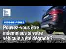 Pouvez-vous être indemnisés si votre véhicule a été dégradé après avoir roulé sur un nid-de-poule ?